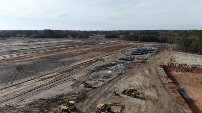 Fayetteville NC Drone property development